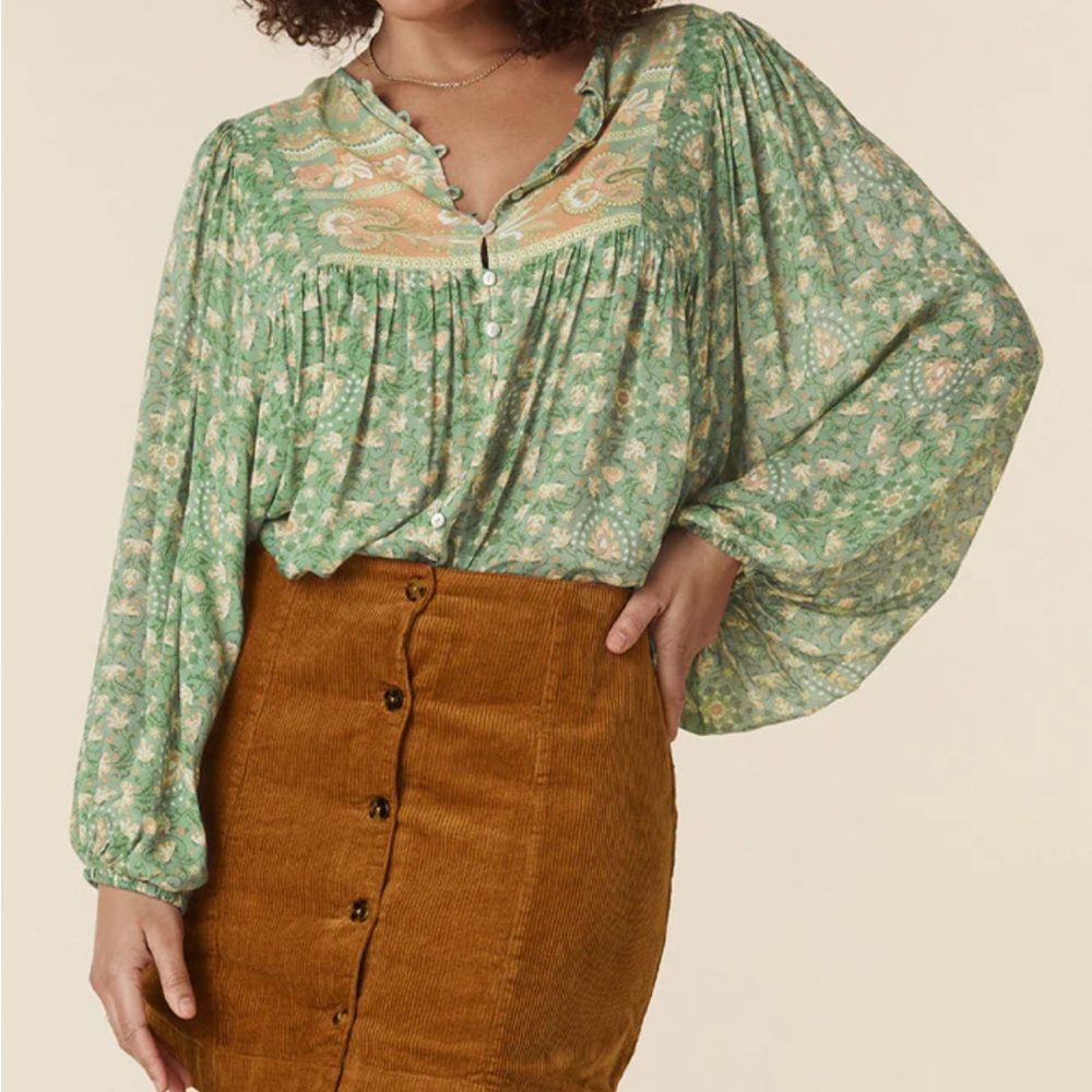 Spell Madame Peacock Blouse